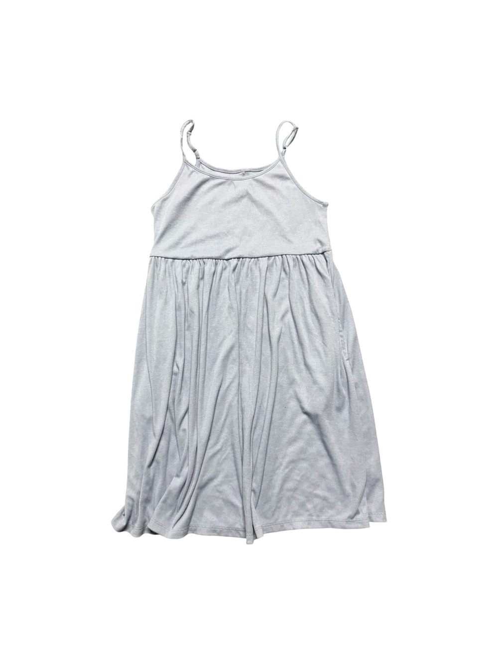 Wild Fable Light Blue Ribbed Cami Midi Dress Women’s M Casual Flowy Sundress